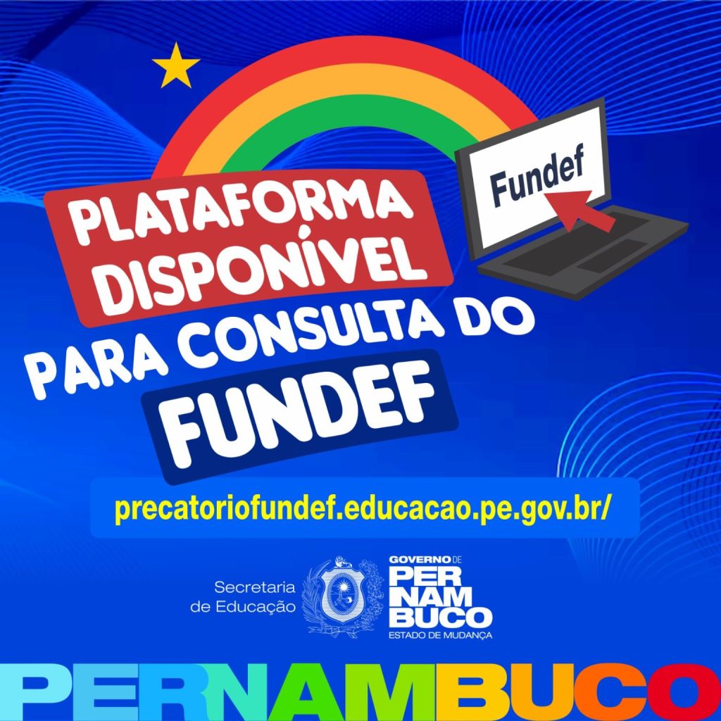 TRANSPARÊNCIA: Governo de Pernambuco libera plataforma para consulta de valores do Fundef