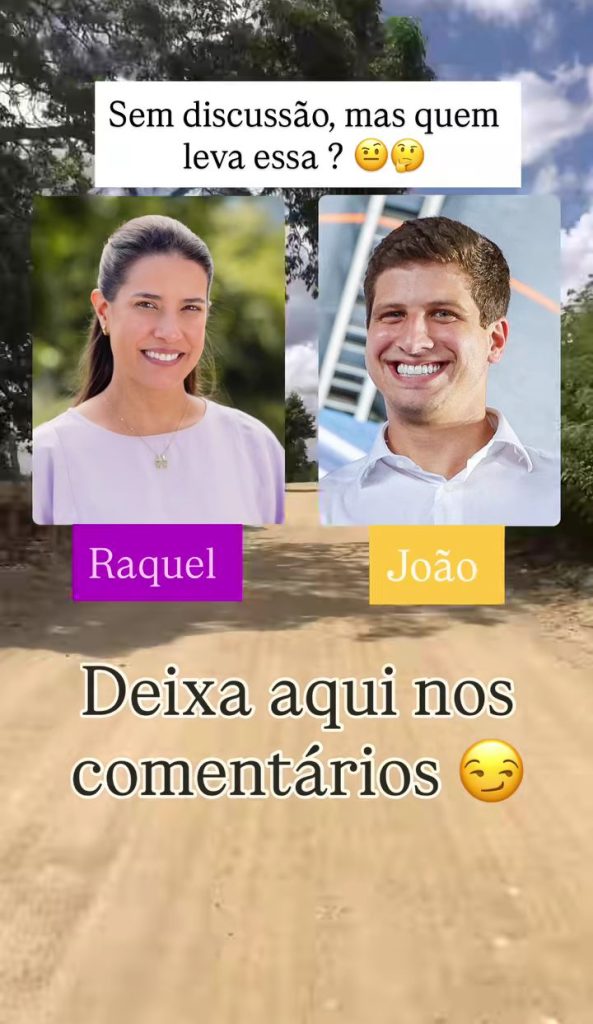 Sem brigas comente aqui: 💜 Raquel Lyra 💛 João Campos? Qual a preferencia de vocês