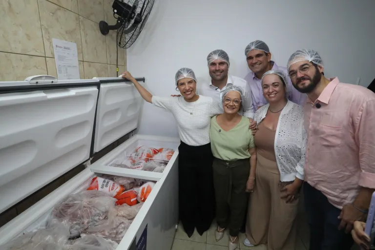 Governadora Raquel Lyra entrega primeira cozinha comunitária de Paudalho, autoriza construção de creche e anuncia pacote de obras voltadas à infraestrutura do município