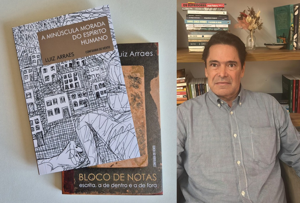Luiz Arraes lança dois livros na próxima quinta-feira, no bairro das Graças