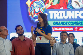 Em Triunfo, governadora Raquel Lyra reforça união do Governo com municípios durante o Congresso Estadual da União de Vereadores