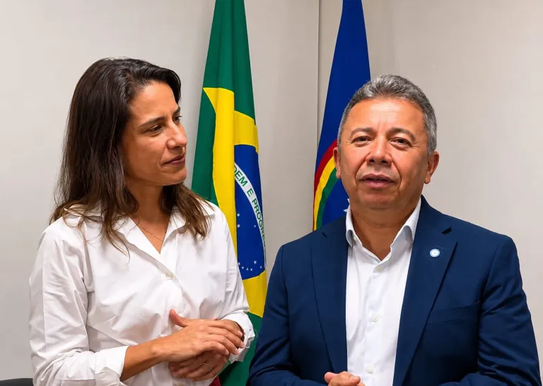 São João: Prefeito Wilson Lima garante novo ônibus escolar em encontro com Raquel Lyra em Brasília