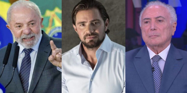 SUJEIRA SAINDO DEMBAIXO DO TAPETE: Daniel Vorcaro também financiou filmes de Temer e de Lula