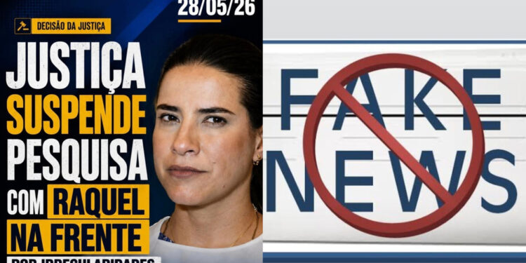 PSB espalha que pesquisa que deu vantagem a Raquel seria “fake” e ilude seus aliados