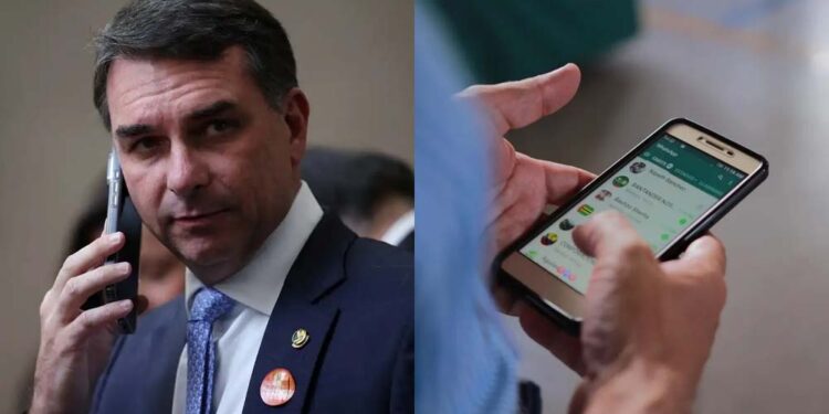 Flávio Bolsonaro admite que podem existir vídeos ou novas mensagens com Vorcaro