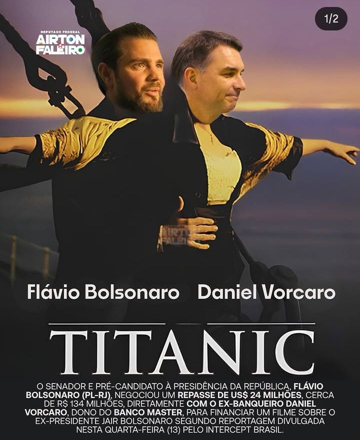 Os erros de quem quer ser chamado de bolsominhos: “Tema do Filme um barco furado”