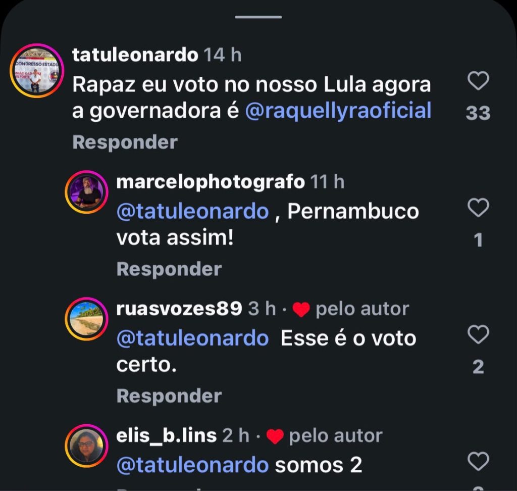 Sonho de João Campos desaba: eleitores de Lula migram para Raquel Lyra e virada preocupa o PSB em Pernambuco