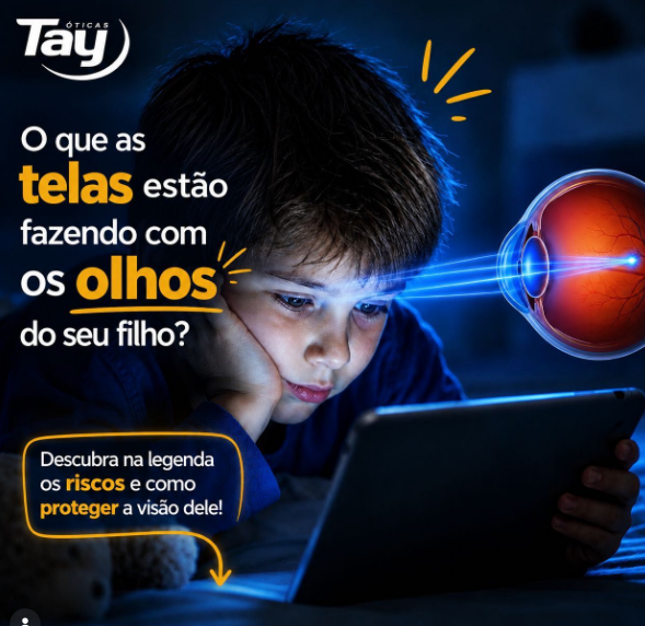 Óticas Tay dá mais uma dica: A “epidemia da miopia”
