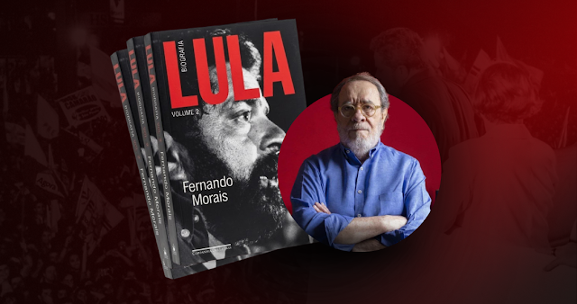 FERNANDO MORAIS LANÇA EM OLINDA SEGUNDO VOLUME DA BIOGRAFIA DE LULA
