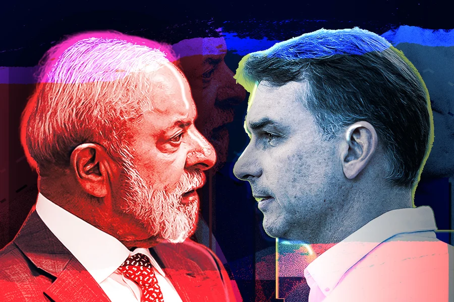 Pesquisa acende alerta ao PT após Lula empatar no 2º turno com Flávio Bolsonaro, mesmo com toda mídia negativa em cima dele