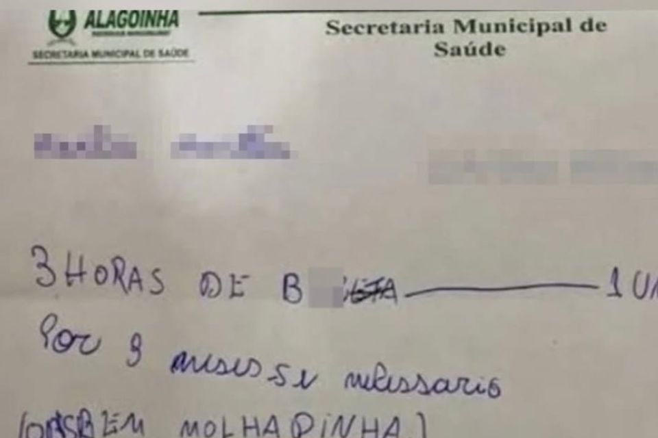 Estagiárias são desligadas após receitarem prática sexual a paciente em Alagoinha, no Agreste