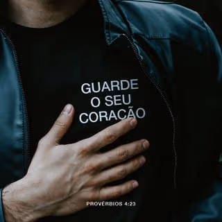 Sobre tudo o que se deve guardar, guarda o coração