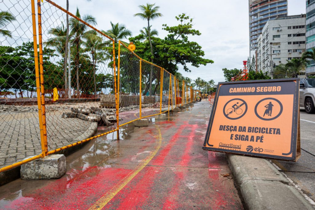 Obra da orla de Boa Viagem recebe novo aditivo e custo chega a R$ 146,6 milhões