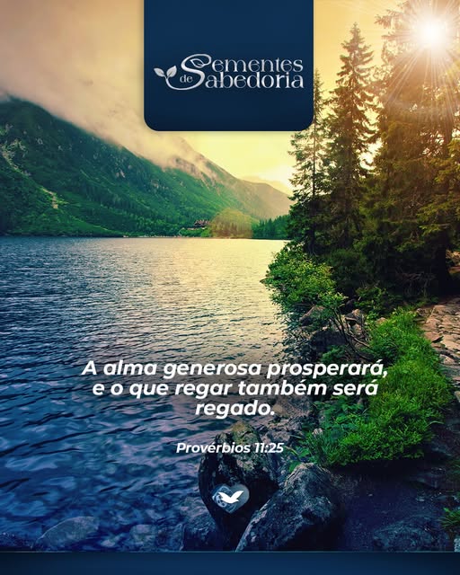 A Alma Generosa Prosperará