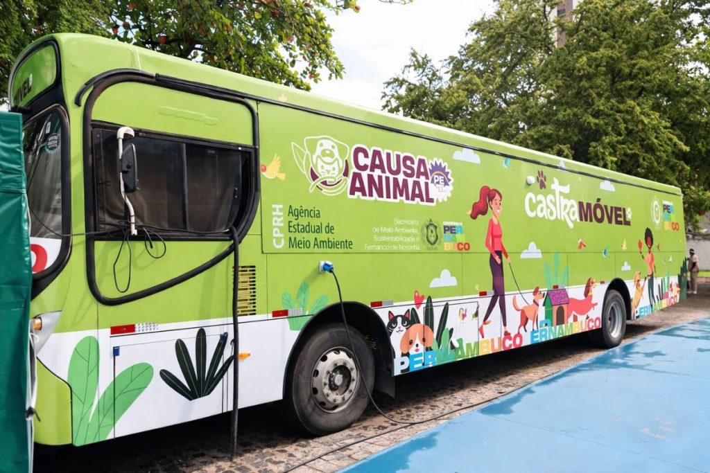 Garanhuns recebe o ônibus do Castramóvel do governo estadual nesta quinta-feira, dia 04 de junho