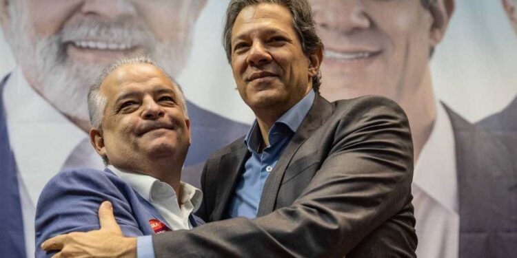 Haddad escolhe Márcio França como candidato a vice na corrida pelo governo de SP