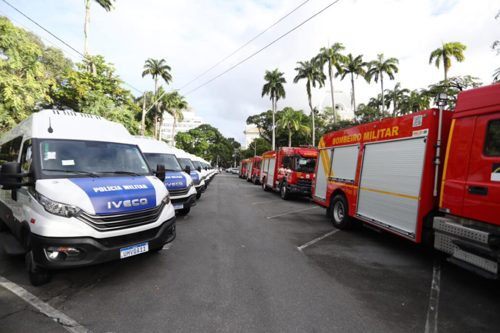 Juntos pela Segurança: governadora Raquel Lyra investe mais de R$ 37 milhões em novos veículos e equipamentos para forças policiais