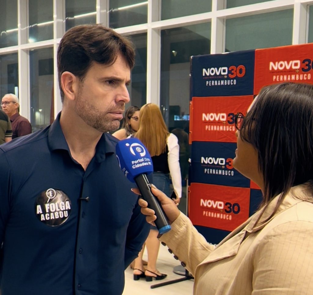 “Se ele voltar para o Governo do Estado, viveremos a pior fase de Pernambuco”, dispara Eduardo Moura sobre João Campos