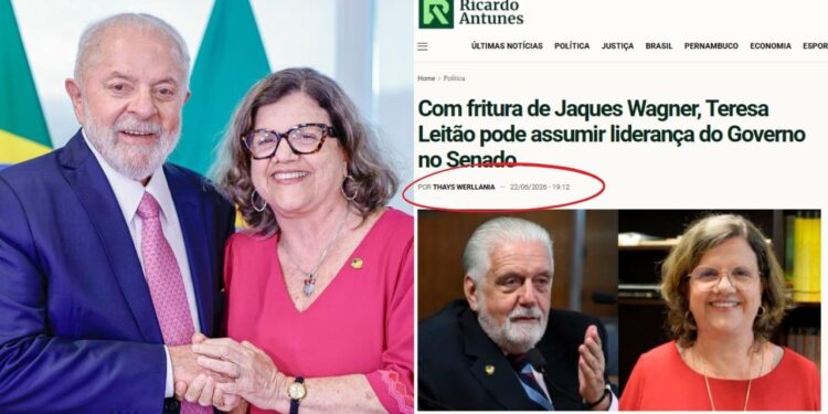 Lula anuncia Teresa Leitão como nova líder do governo no Senado