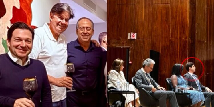 Enquanto a PF fazia operação na Prefeitura do Recife, João Campos e Geraldo Júlio participavam do “Gilmarpalooza”, em Lisboa