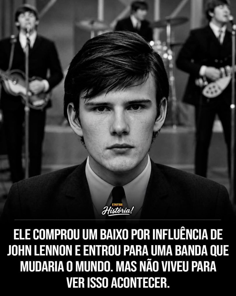 Stuart Sutcliffe morreu antes que o mundo aprendesse a gritar pelos Beatles.