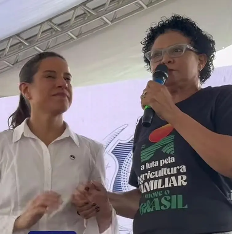 Raquel Lyra atinge a base rural do PT e recebe apoio da presidente da Fetape