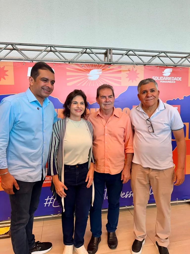 Solidariedade oficializa apoio à reeleição de Raquel Lyra em Pernambuco