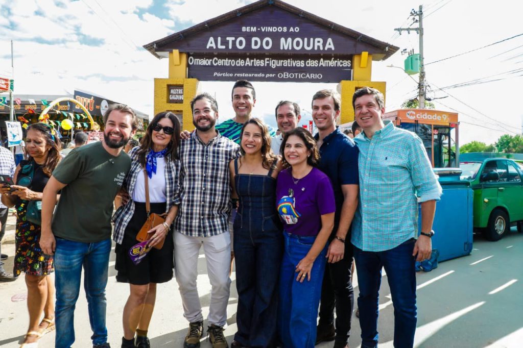 Governadora Raquel Lyra acompanha início do ciclo junino de Serra Negra e prestigia o Alto do Moura, destacando tradição da festa