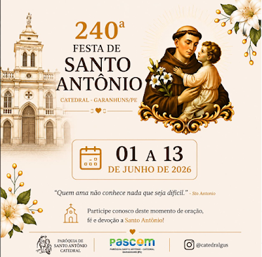 TREZENA DE SANTO ANTÔNIO EM GARANHUNS, UM PATRIMÔNIO CULTURAL E RELIGIOSO