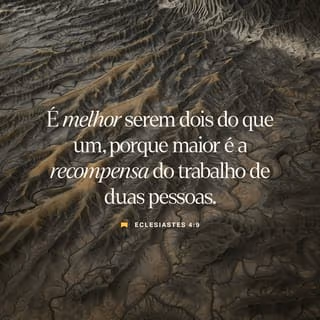 Melhor é serem dois do que um