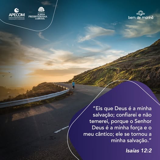 Eis que Deus é a minha salvação; confiarei e não temerei