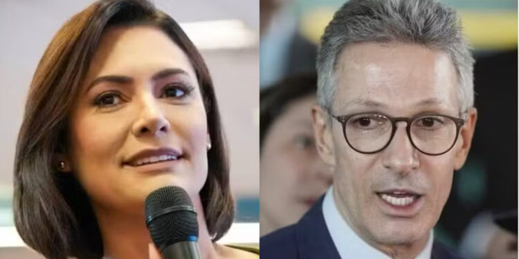 Michelle Bolsonaro descarta ser vice de Zema: ‘não há nenhuma possibilidade’