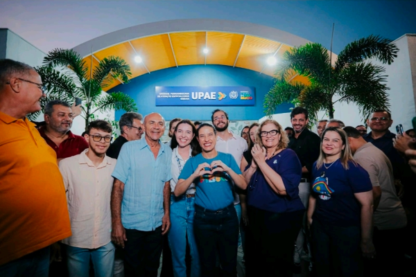 Em Goiana, na Mata Norte, governadora Raquel Lyra entrega UPAE e inaugura nova Emergência Pediátrica do Hospital Belarmino Correia