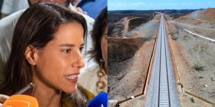 Raquel Lyra celebra retomada da Transnordestina e agradece apoio de Lula