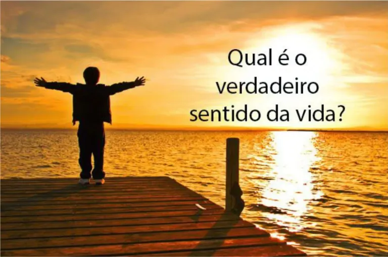 O verdadeiro sentido da vida