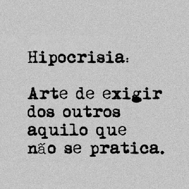 Brasil da hipocrisia