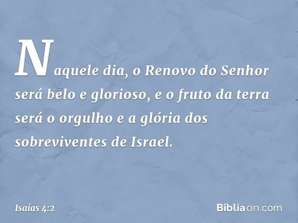 O Renovo do SENHOR