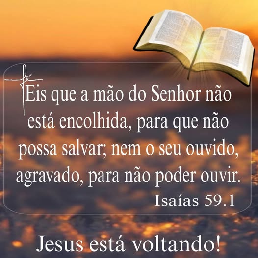 A Mão do Senhor Não Está Encolhida