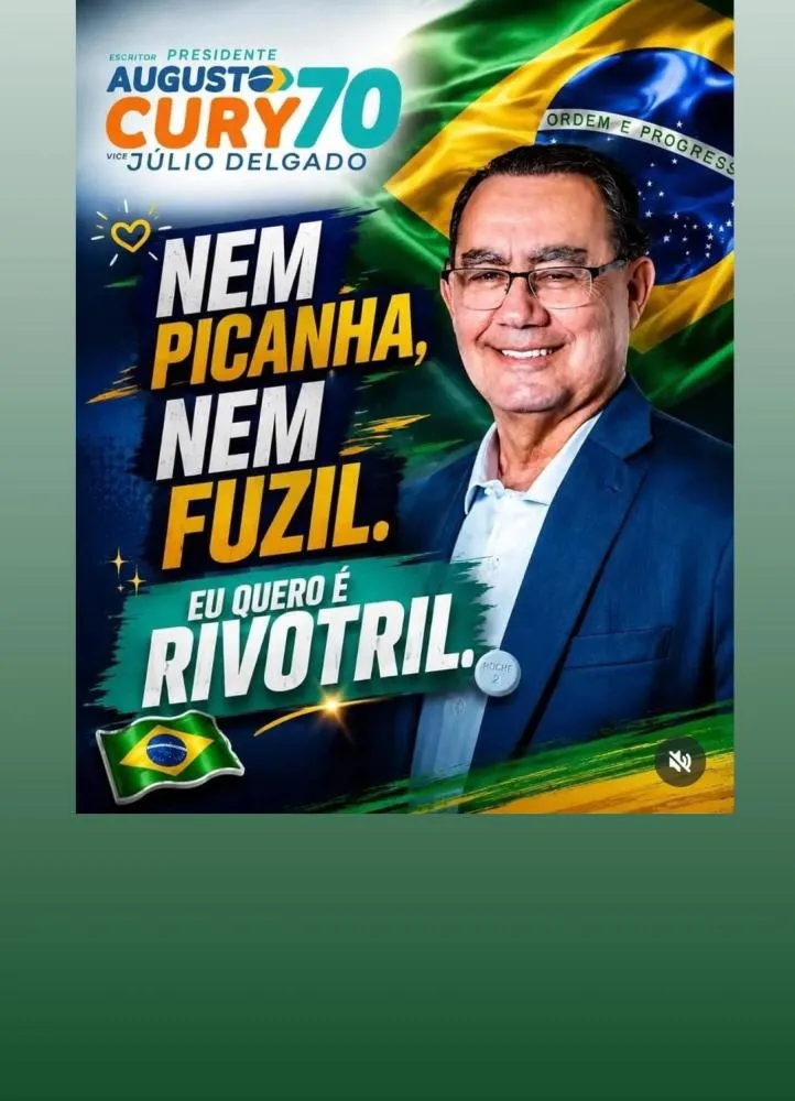 A NAÇÃO DO RIVOTRIL ENCONTRA AUGUSTO CURY