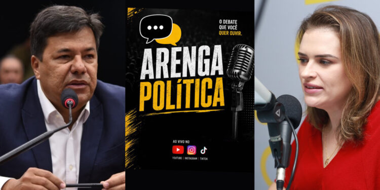 “Arenga Política” estreia hoje dia (20) com Mendonça X Marília fazendo o primeiro debate para o Senado