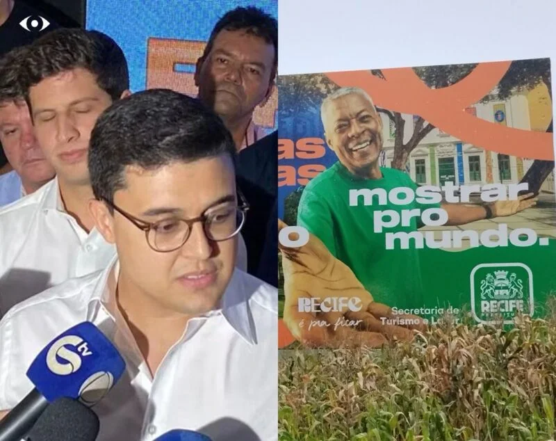 Gestão do PSB no Recife bate recorde com propaganda e gasta R$ 68 milhões até agosto, mais que o dobro do investimento em áreas de risco