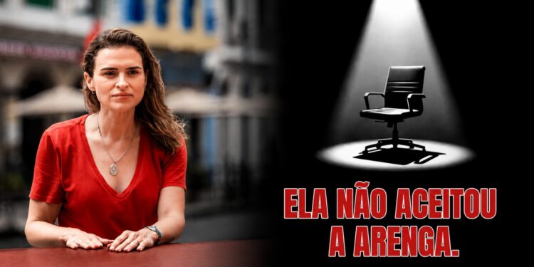 Marília foge do debate com Mendonça. E claro, vai receber uma homenagem no programa de hoje, às 21h
