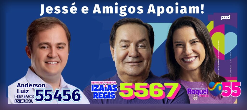 Jesse Régis apresenta os seus candidatos a Deputado Estadual e Federal junto com a sua Governadora Raquel Lyra