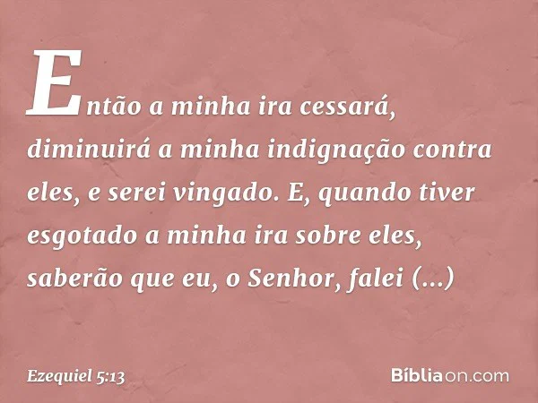 A santidade de Deus exige que o pecado seja julgado