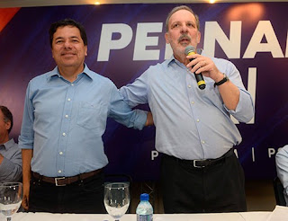 Mendonça recebe apoio de Armando Monteiro e de lideranças políticas e empresariais