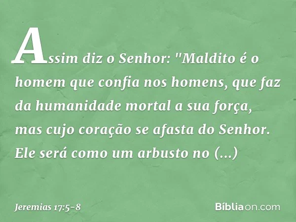 Duas confianças, dois caminhos