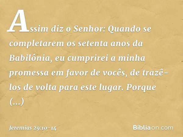 Deus cumpre seus propósitos no tempo determinado