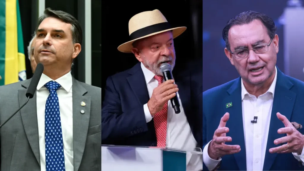 VERITÁ: FLÁVIO BOLSONARO TEM 38,9%, LULA 38,4% E AUGUSTO CURY CHEGA A 12,2%