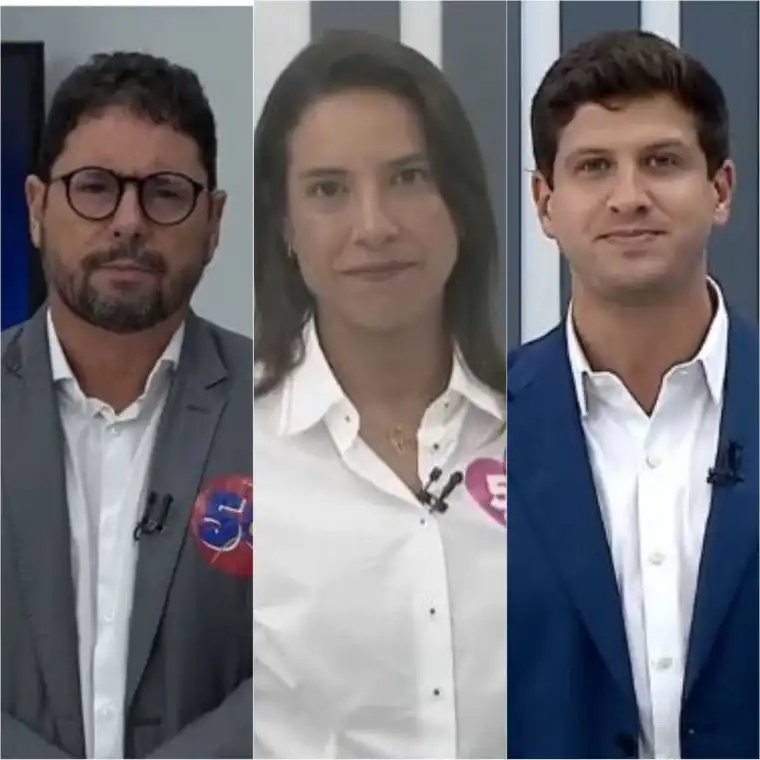 Os candidatos fazem o melhor debate até agora