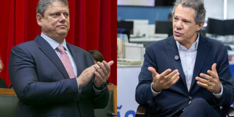 Tarcísio tem 44% contra 24% de Haddad; Derrite tem 18% para o Senado